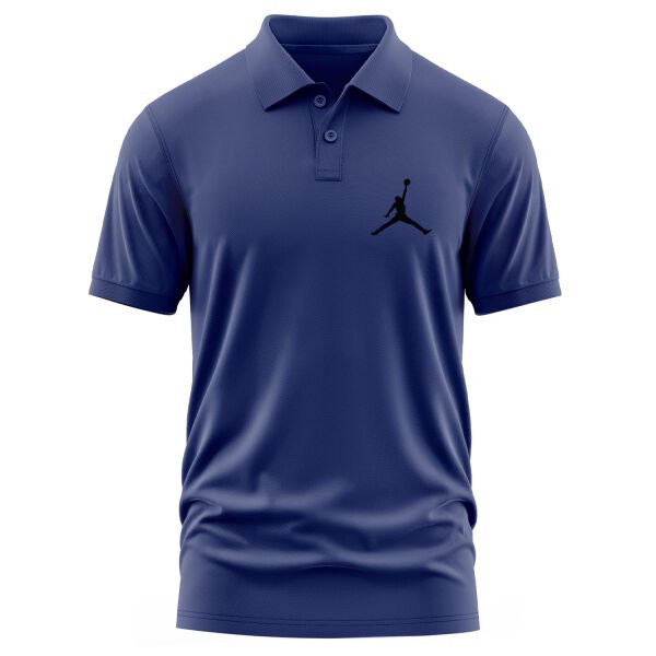 Air Jordan Polo Tişört L - İndigo Mavisi