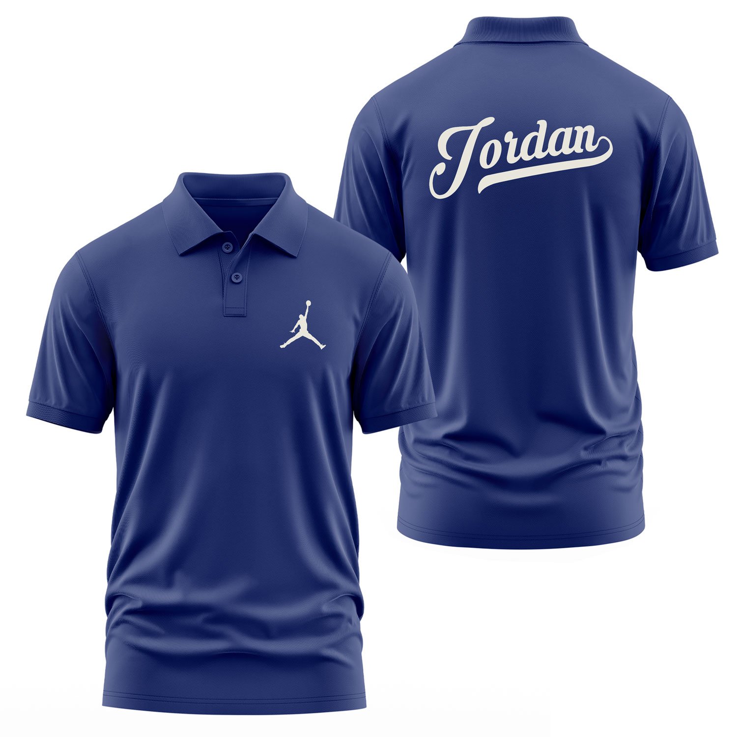Jordan Enhanced Polo Tişört XXL - İndigo Mavisi