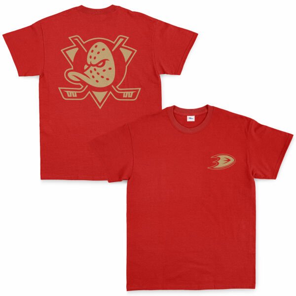 Anaheim Ducks SE Tişört XL - Kırmızı
