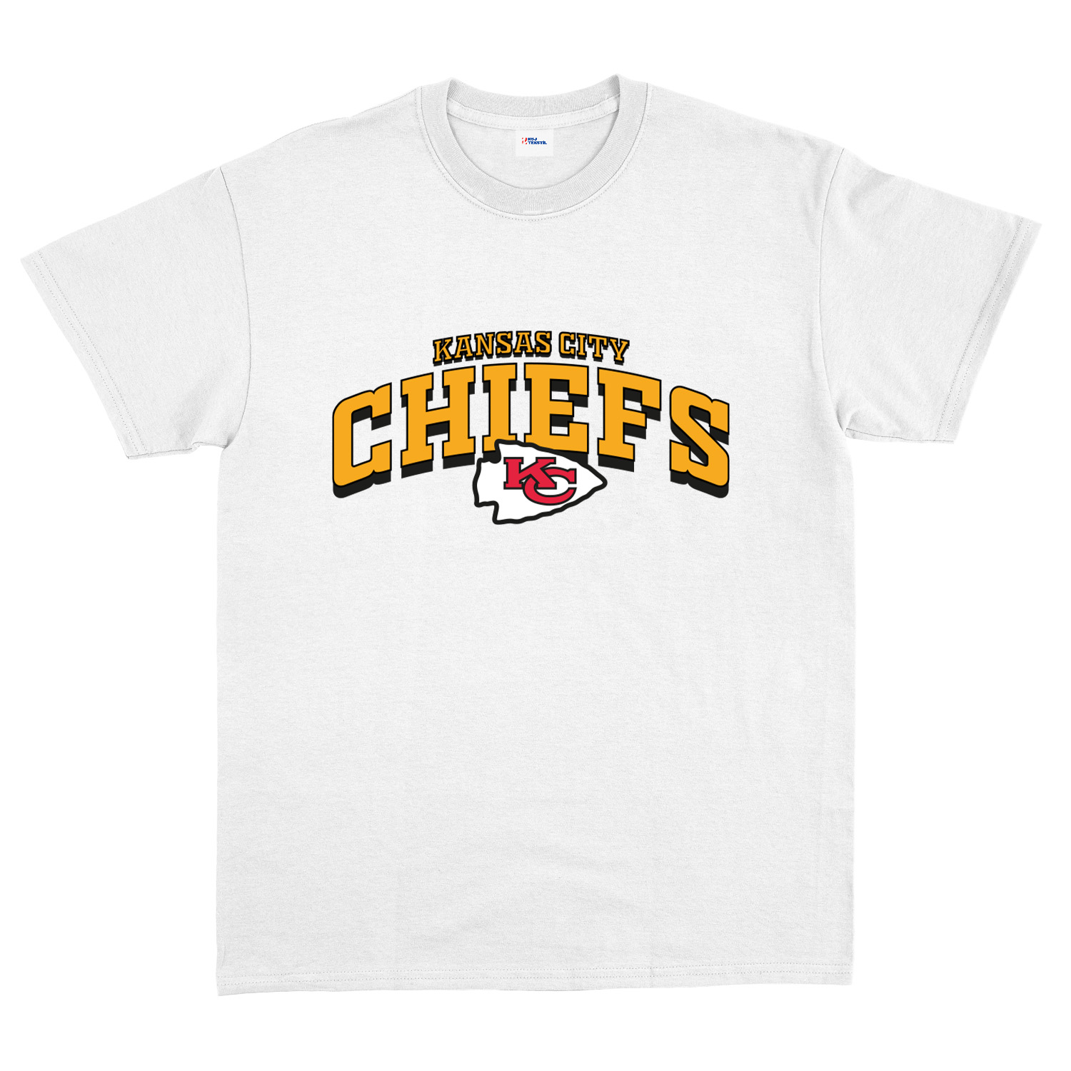 Kansas City Chiefs Arch Tişört L - Beyaz