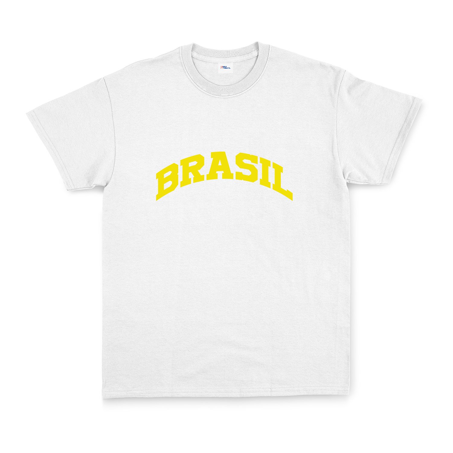 BRASIL Tişört XXL - Beyaz