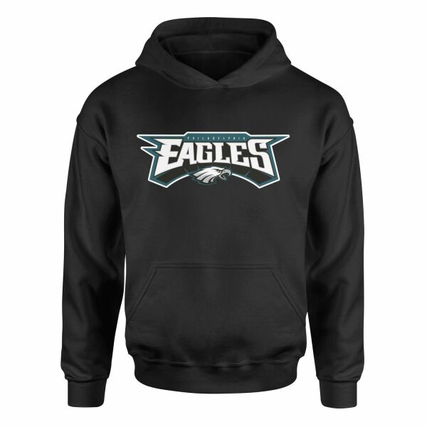 Philadelphia Eagles WL Hoodie M - Siyah