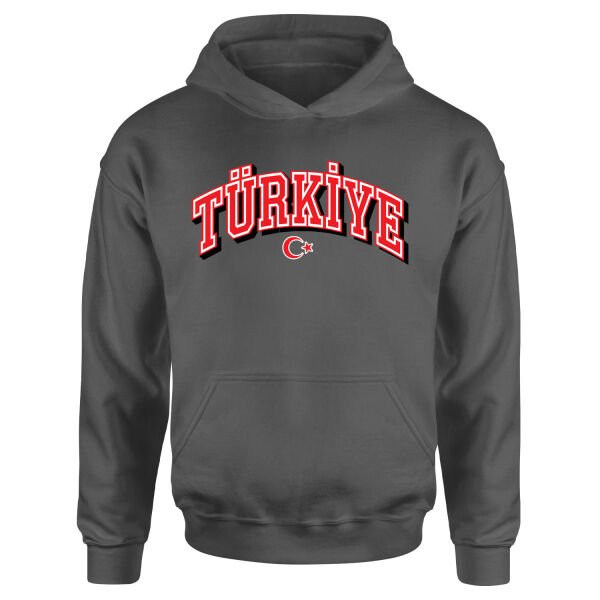 Türkiye 2026 Varsity Hoodie XL - Füme