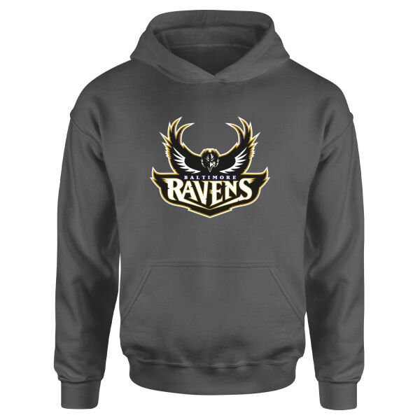 The Ravens Hoodie S - Füme