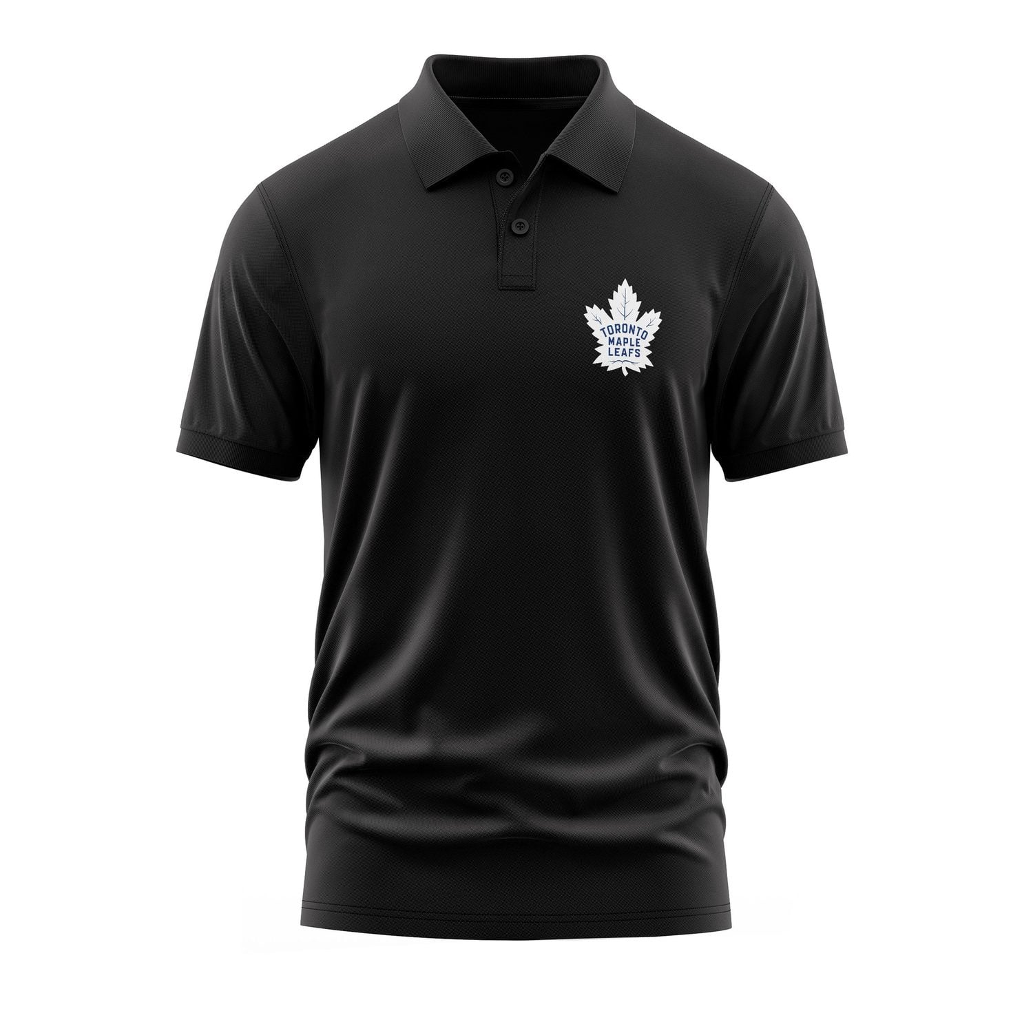 Toronto Maple Leafs Polo Tişört XXL - Siyah