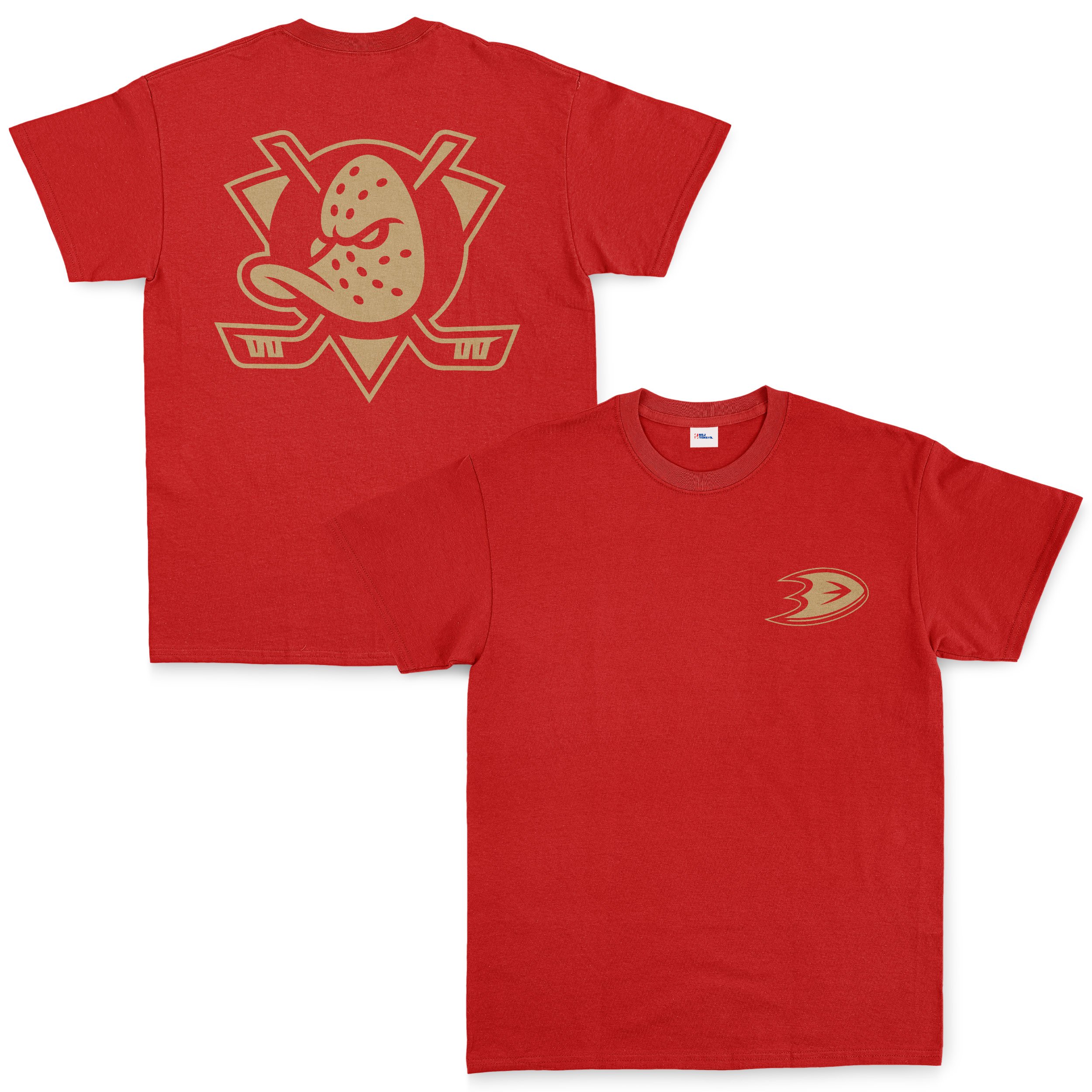 Anaheim Ducks SE Tişört XXL - Kırmızı