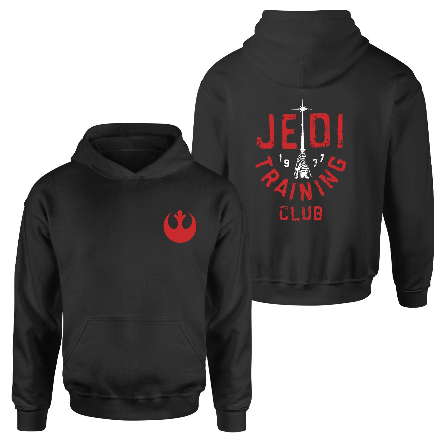 Jedi Training Club Hoodie XL - Siyah