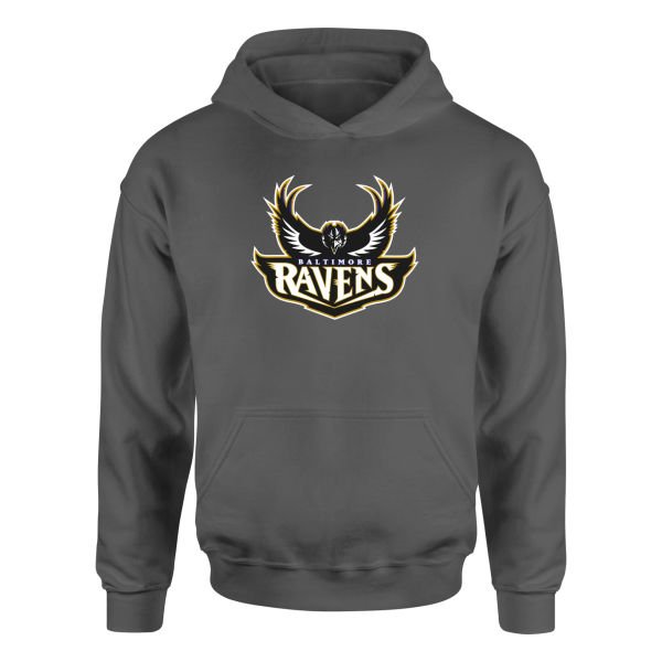 The Ravens Hoodie M - Füme