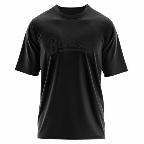 Einmal Borusse, immer Borusse Black Oversize Tişört
