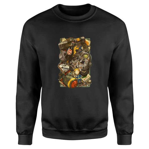 Encumbered Sweatshirt M - Siyah