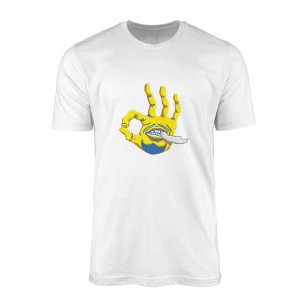 Stephen Curry Hand Tişört M - Beyaz