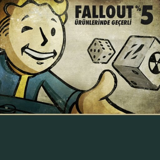 Fallout Ürünlerinde %5 İndirim