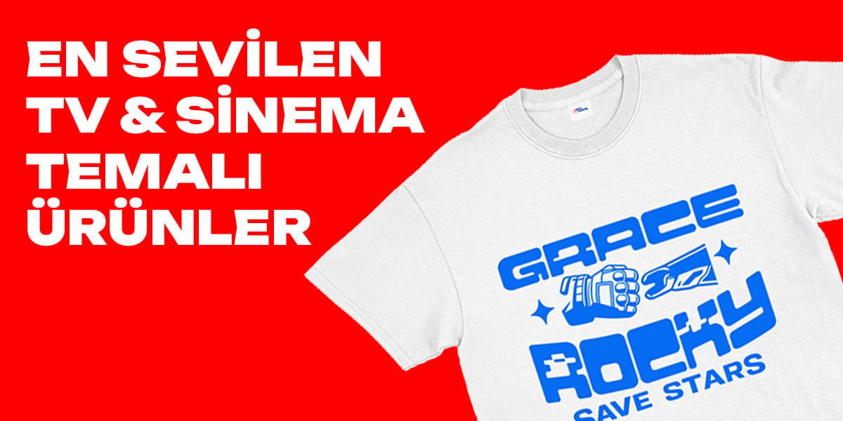 En Sevilen TV & Sinema Temalı Ürünler